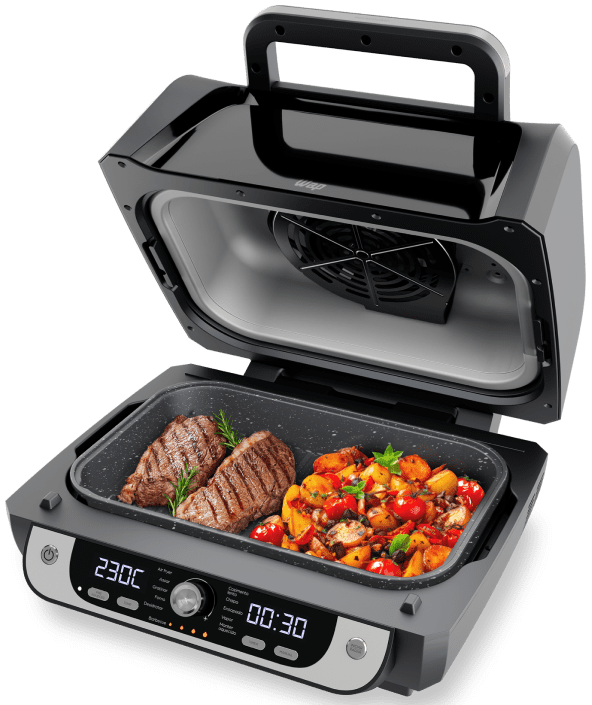 Fritadeira Elétrica WAP Air Fryer Barbecue Digital